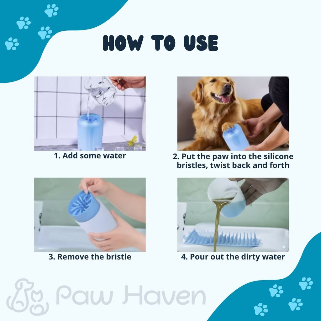 Pet Paw Cleaner Cup