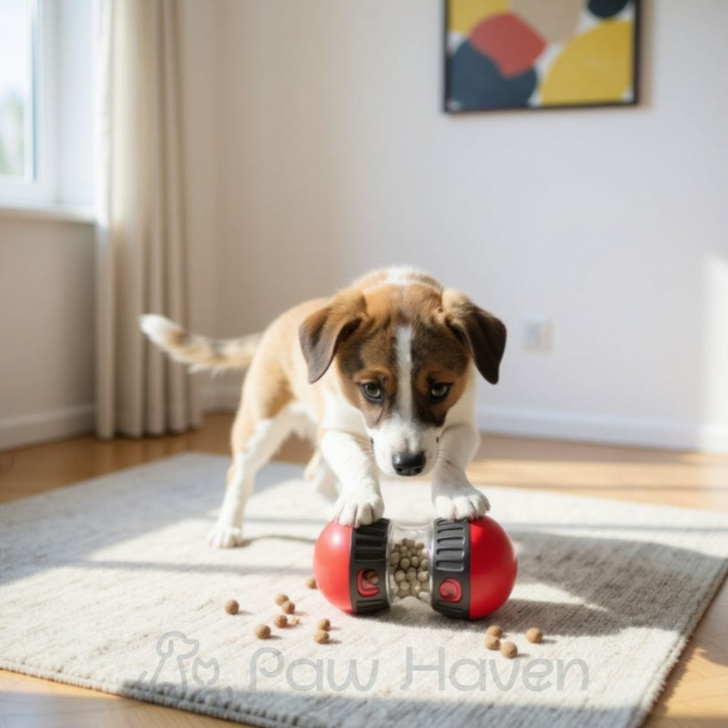 Interactive Dog Puzzle Feeder
