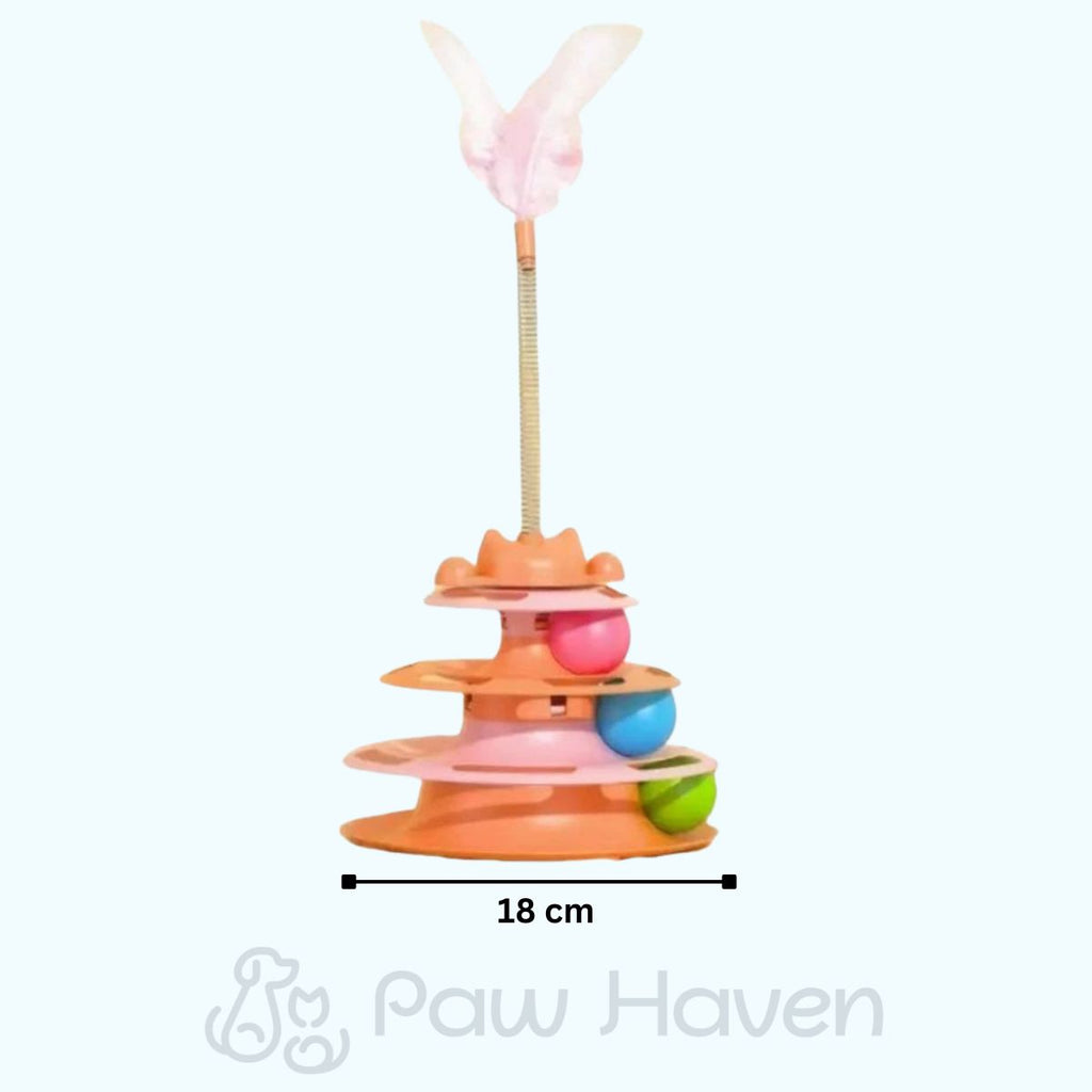 Interactive Cat Tower Toy
