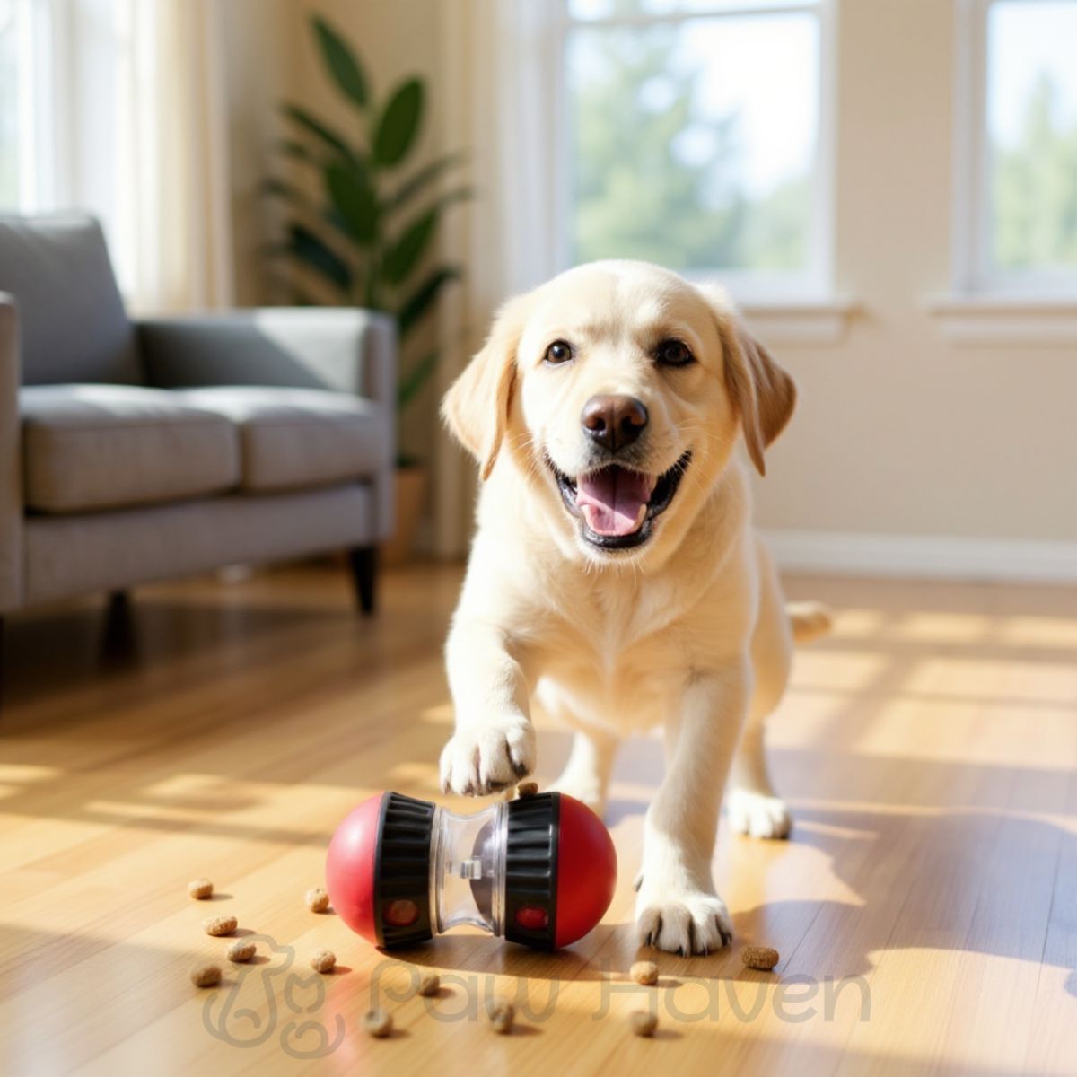 Interactive Dog Puzzle Feeder